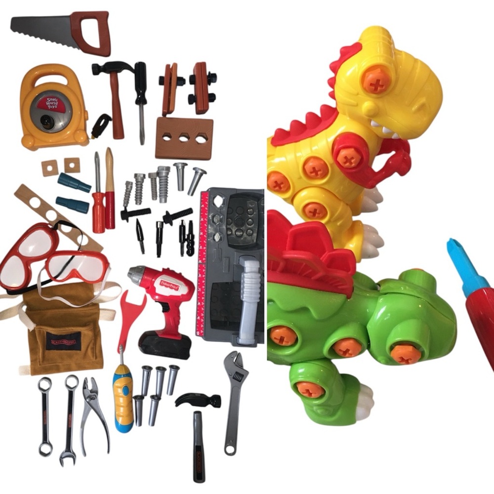 Kids Deluxe Tool Build Set
